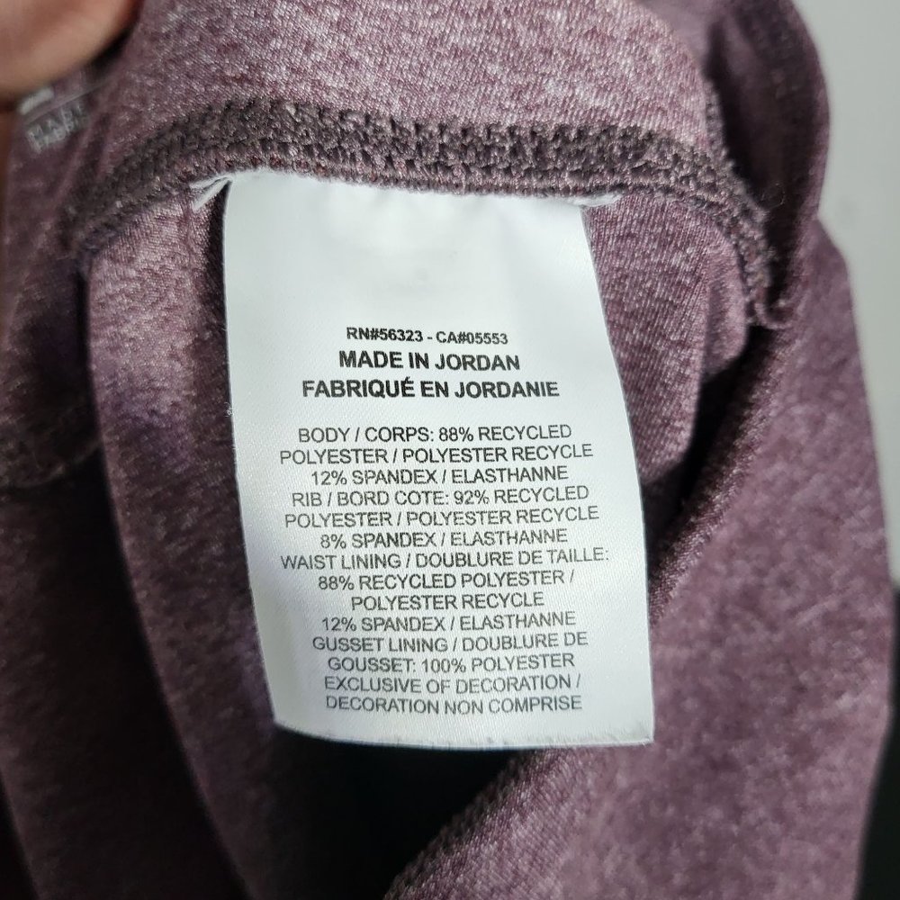 Nike Women's Sculpt Maroon Dri Fit Activewear Leggings Size Small - Picture 9 of 12